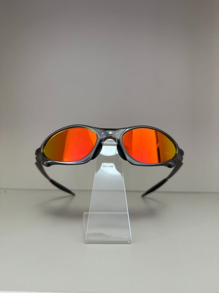 Oakley Penny & Juliet X-Mental Sunglasses Gray Frame/Ruby Lens