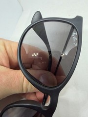 Ray Ban Sunglasses RB4171 ERIKA 622/T3 54-18 145 3PGray Lenses Matte Black #2