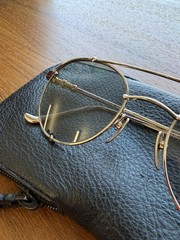 Chrome Hearts Oralgami RGP Gold Aviator Sunglasses Authenthic w/ case/cloth JP