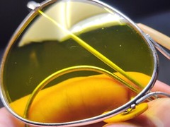 Vintage Unknown Optical Similar to American Optical Yellow Aviators