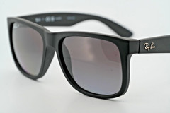 Ray-Ban RB4165 622/T3 Justin Sunglasses Full Rim Square Polarized Lens 54-16-145
