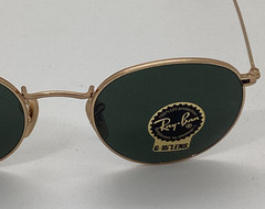Ray Ban RB3447 (001) Arista Gold 50mm/G-15 Green Sunglass