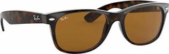 Ray-Ban New Wayfarer Tortoise 58 mm Brown Classic B-15 Sunglasses RB2132 710 58