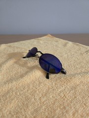 Vintage Retro Mens Revo 1111/011 H20 Sunglasses Gunmetal Python Pattern Frame