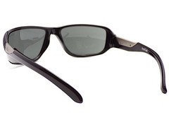 Bolle Smart Wraparound Sunglasses Shiny Black with TNS CAT.3 Lenses 11640