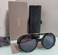 DITA Nacht-One DTS108-56-01 Black Gold UNISEX Sunglasses-56-24/125