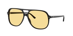 Ray Ban Sunglasses RB2198 BILL BLACK/YELLOW LENS 901/R6 60MM