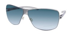NEW MYKITA LINDA SUNGLASSES PILOT 07 FULL-RIM 62-10-135 SILVER MENS METAL &
