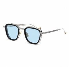 Jacques Marie Mage 1992 Sunglasses Black/Light Blue 52-22-146mm With Case New