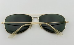 Ray Ban Cockpit RB3362 Gold Frame Aviator Sunglasses 001 59-14 3N VINTAGE