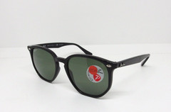 Ray-Ban RB 4306 601/9A Black w/Green G15 Polarized Lens RayBan