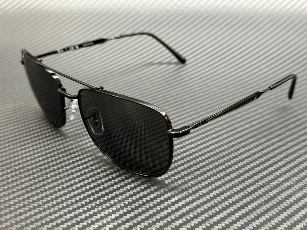 RAY BAN RB3755 002 B1 Black Grey Unisex 62 mm Sunglasses