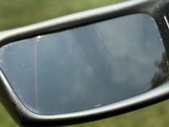 Oakley Men’s Gascan Polarized Sunglasses 9014 Steel / Black (Show lots of use)