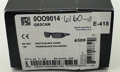 Oakley Gascan (OO9014-6160) Mt Black Camo/Prizm Black Polarized Mens Sunglass