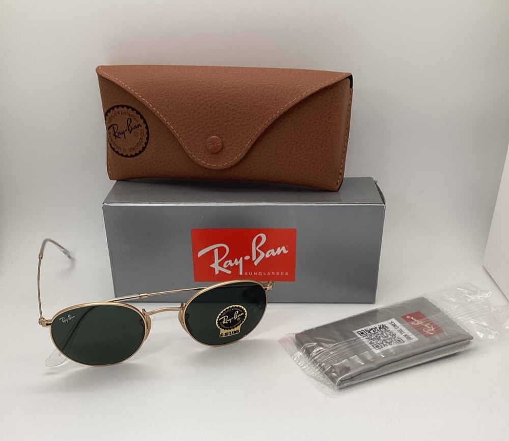 Ray Ban RB3447 (001) Arista Gold 50mm/G-15 Green Sunglass