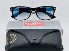 Ray-Ban RB2132 New Wayfarer 55mm Unisex Sunglasses – Blue Gradient Lens (901/3F)