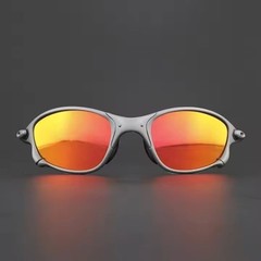 Oakley Penny & Juliet Metal Polarized Sunglasses Silver Frame/Silver Lens Retro