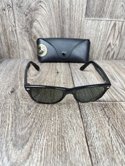 Ray-Ban RB2132 901 New Wayfarer Sunglasses 52mm Black Made in Italy Frames Only