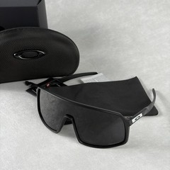 NEW Oakley Sutro Matte Black Shield Sunglasses w/ Prizm Black Lens