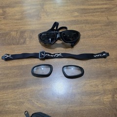 WileyX SG-1 Ballistic Goggles Safety Tactical Military Black Sunglasses Goggles