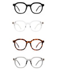 Classic Round Blue Light Blocking Glasses Unisex Retro Fashion Computer Glasses