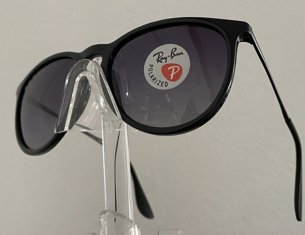 Ray-Ban RB4171 622/T3 Erika Polarized Gradient Lens Rubber Matte Black 54mm