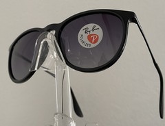 Ray-Ban RB4171 622/T3 Erika Polarized Gradient Lens Rubber Matte Black 54mm