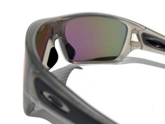 NEW Oakley TURBINE ROTOR Matte Grey POLARIZED Galaxy Jade Lens Sunglass 9307