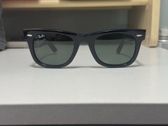 Rayban Wayfarer Black RB2140 Standard 50mm G15 Lens