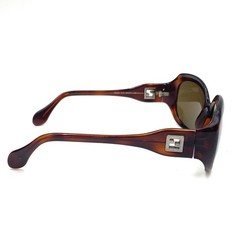 FENDI Zucca Zucchino Sunglasses Brown Tortoiseshell Frame 5.2×6 in Italy