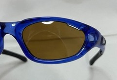 Vintage Dragon Alliance Rail Blue Made In USA Sunglasses Y2K 2000s Eyewear