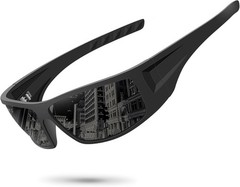 Polarized Sports Sunglasses for Men Women Unbreakable Frame Cycling Fishing.