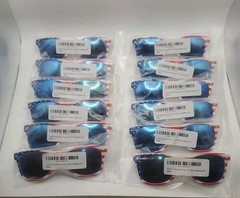 New 12 Pairs of Sunglasses USA American Flag 4th Of July America 250th Birthday