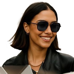 Vintage Large Oversized for Men Women Trendy Lens Aviator Retro 70’s Sunglasses