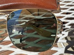 B&L Ray-Ban Caravan Sunglasses~1/10 12K GF Frame~1/3 Mirror G-15 Lens~1950s-60s