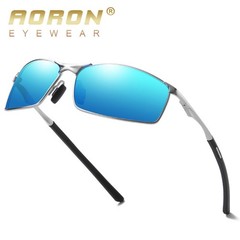Aluminium HD Polarized Photochromic Sunglasses Men UV400 Chameleon Sport Glasses