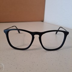 Ray Ban Sunglasses Chris RB4187 Made in Italy Black Square *FRAMES ONLY T-2