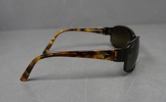 Maui Jim 244-20 Brown/Tortoise Arms/Brown Lenses Wrap Around Sunglasses Italy