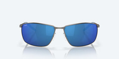 Costa Del Mar Sunglasses TURRET Gunmetal Frame / Blue Mirror 580P POLARIZED Lens