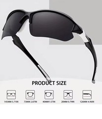NEW Polarized Men Women 2025 AntiGlare Fishing Cycling Driving Sport Sunglasses