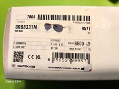 New Ray-Ban Scuderia Ferrari RB8331M 9571 Gunmetal Dark Grey Sunglasses 61mm