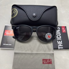 Ray-Ban RB4171 622/T3 54-18 Erika Matte Black Frame Grey Gradient Polarized Lens