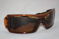Oakley Oil Rig Sunglasses 12-954 Polished Rootbeer/Dark Bronze 100% UV Polarized