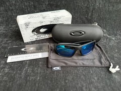 Oakley sunglasses Gascan steel Black frame Prizm Blue Polarized lens OO9096-01