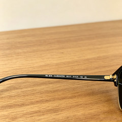 Ray-Ban RB3016 Sunglasses Clubmaster Classic Black Frame Blue Lens 51 mm