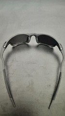 Oakley Juliet Vintage Metal Black Frame Black Polarized Lens Sunglassesl