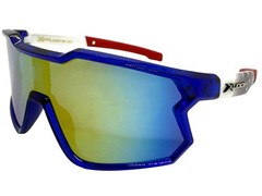 Oversize Sporty Wrap Around Large SUNGLASSES For Men Patriotic American USA Flag