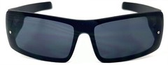 Retro Locs Mens Sunglasses 100% UV400 Matte Black Frame LC54