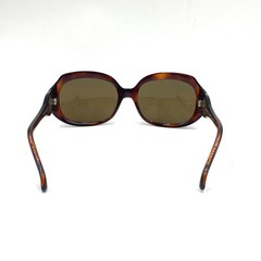 FENDI Zucca Zucchino Sunglasses Brown Tortoiseshell Frame 5.2×6 in Italy