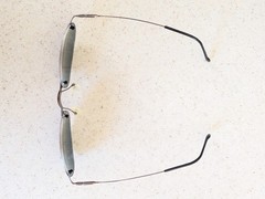 Maui Jim Sport Kailua MJ 453-02 Gunmetal Grey Polarized Rimless Wire Sunglasses